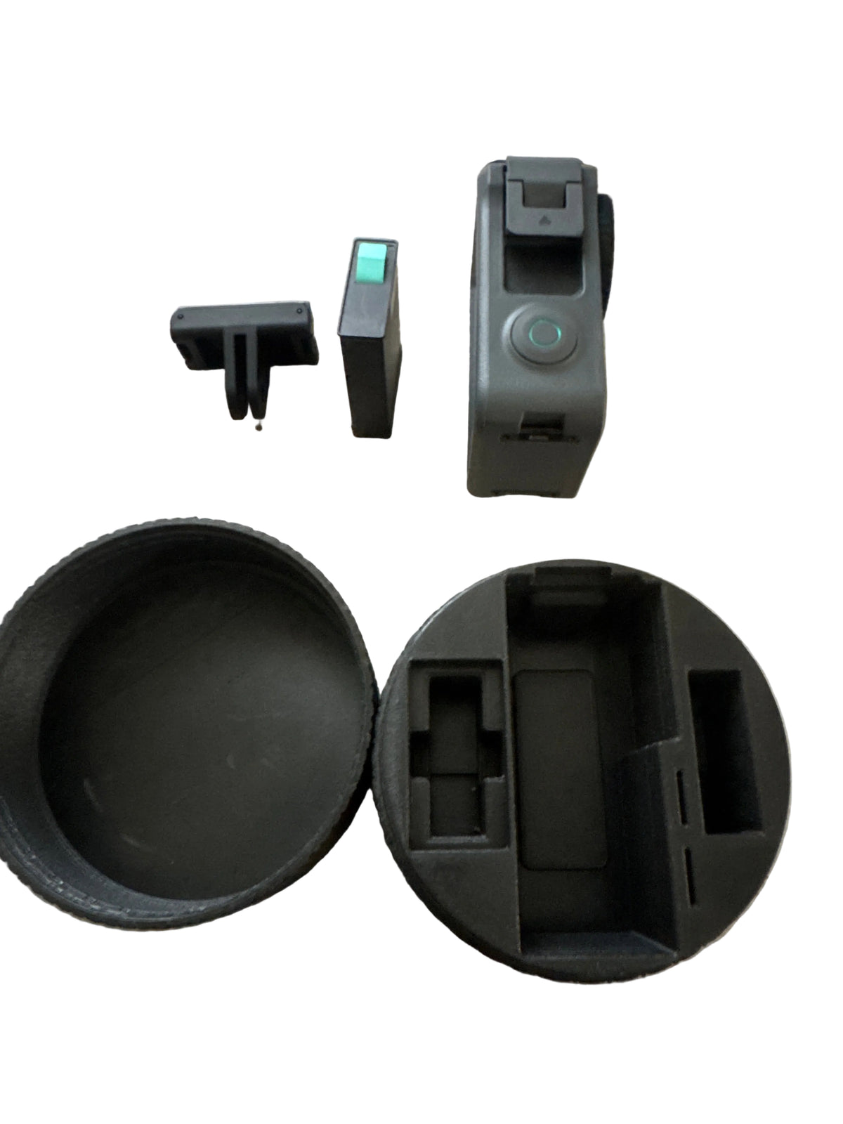 DJI Osmo Action 4 & XTRA Edge Camera Protective Storage Case – Custom 3D Printed | Black