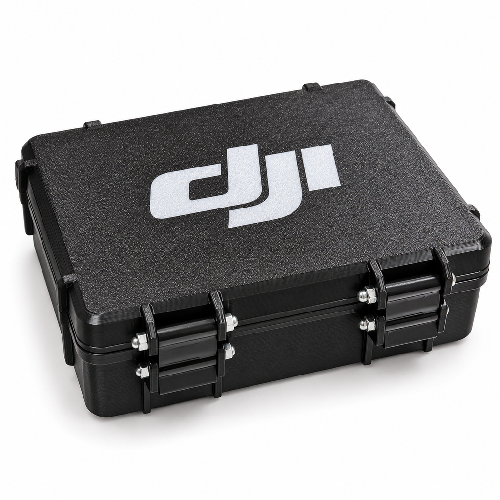 3D Printed Carrying Case for DJI Osmo Pocket Camera – Protective Storage Box with Accessory Compartments